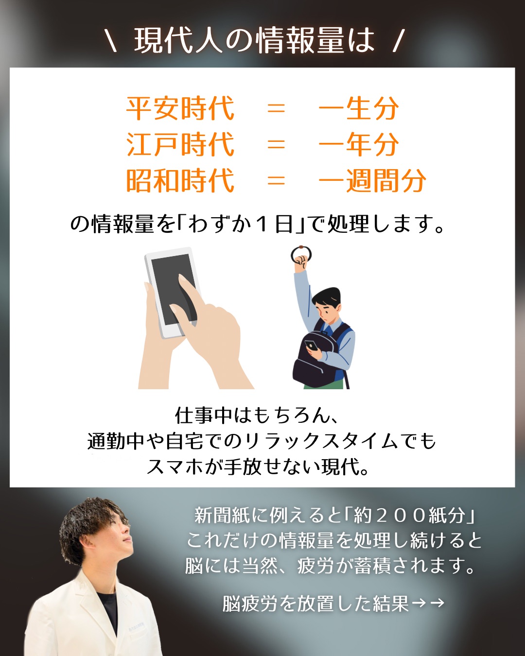 【１日の情報量が多すぎ問題】